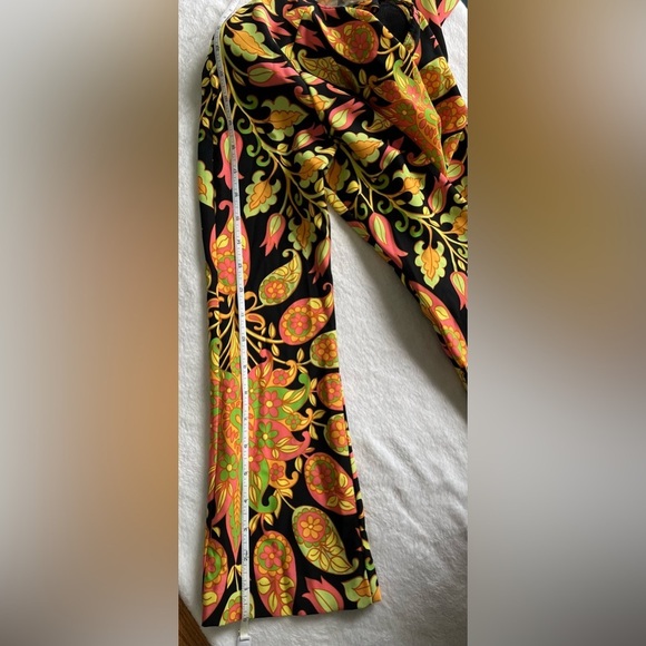 NWT! Zara size medium long sleeve printed mini boho dress multicolored pattern - Picture 4 of 15